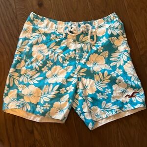 Holister Men’s Medium Light Blue Board Shorts